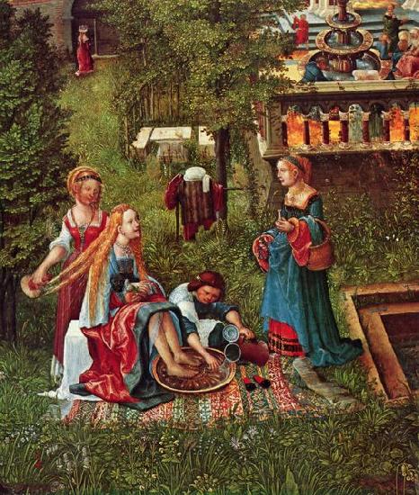 Albrecht Altdorfer Susanna im Bade oil painting image